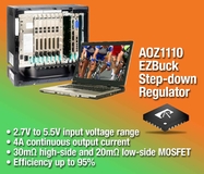 Neuer AOS EZBuck(TM) DC/DC Regler AOZ1110 für kleine Eingangsspannungen