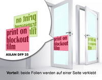 ASLAN präsentiert: die beidseitig weiße Blockout Folie für den Digitaldruck