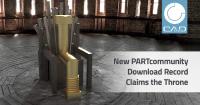 New PARTcommunity record claims the throne - Over 31 million 3D CAD downloads in March