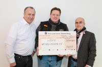 Verein H.O.P.E. freut sich über Spende von Hymer-Leichtmetallbau