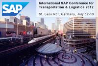 International SAP Conference for Transportation and Logistics 2012, St. Leon Rot, Germany, July 12-13, 2012