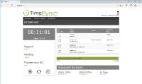 TimePunch Online erfasst Arbeitszeiten ortsunabhängig über Browser
