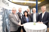 KHS expandiert am Standort Kleve: zusätzliche Montagehalle eingesegnet