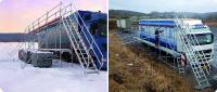 Das original KRAUSE EisfreiGerüst-System sorgt für sichere Fahrt - auch im Winter