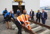 NORDFROST-Schwerguthalle im Containerhafen Wilhelmshaven eingeweiht