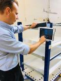 Fahrerloses Transportsystem vom Lean-Manufacturing-Ausstatter