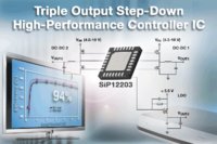 Vishay Siliconix Releases New Triple-Output Step-Down Controller IC for One Linear and Two Synchronous Power Rails