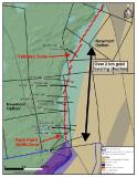 Gold Terra Drilling Confirms Gold Mineralization at South Con Mine Extension Along the Campbell Shear, Newmont Option, NWT