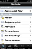 App für mobilen Zugriff auf Unternehmenskontakte im SAP Business ByDesign