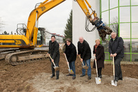 Spatenstich für neues Grünbeck Forum
