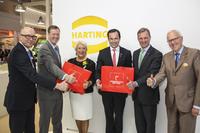 Prominente Gesichter am HARTING Stand