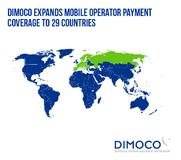 DIMOCO erweitert Mobile Operator Payment Marktabdeckung