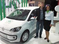 Der DFN gibt Vollgas und verlost einen VW up! auf der Light & Building 2012
