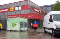 Night Star Express beliefert bundesweites Netz der Zeppelin Rental-Mietstationen