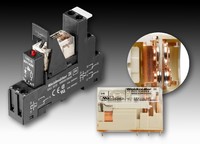 Weidmüller Relais RCL Inrush und RCL Inrush Power mit voreilendem Kontakt aus Wolfram