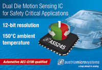 austriamicrosystems' presents AS5245, a fully redundant motion sensing IC for the toughest automotive safety requirements
