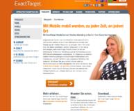 Mit MobileConnect können Marketing-Fachleute einfach SMS verfassen, managen und messen sowie mit E-Mail, Sozialen Medien und Webseiten integrieren