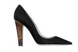 Gucci-Schuhe mit Absatz aus flüssigem Holz