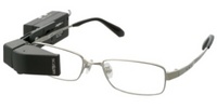 Superleichte Videobrille