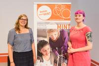 Frauenpower und doppelte Freude auf der IdeenExpo: Christine Polaczek und Laura Laugwitz gewinnen den Women-MINT-Slam