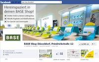 Weltweit einmalig: Hunderte BASE Shops werden Teil von Facebook