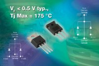 Vishay präsentiert weltweit erste 45-V-Hochleistungs-Schottky-Dioden der Generation 5.0, die Sperrschichttemperaturen bis +175°C erlauben