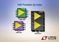 Precision Op Amps Operate on 140V Supply