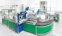 FachPack 2013: AMI zeigte Innovationsmodell mit Roboter- und Fördertechnik im Live-Einsatz