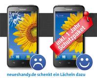 neueshandy.de schenkt ein Lächeln: zu jedem HUAWEI-Gerät ein Jahr Sorgenfreiheit