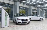 Der Audi A1 e-tron bei den "Schaufensterprojekten Elektromobilität"