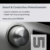 Easy-to-use magnetic position sensor offers durable, contactless replacement for potentiometers