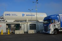 BioLNG an der NOVATEK LNG-Tankstelle in Deutschland verfügbar