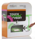 Goldsponsor PolyIC zeigt gedruckte Elektronik im Einsatz bei intelligenter Verpackung und innovativen Touchsensoren auf der LOPE-C 2012