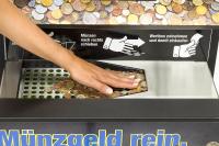 Spart Zeit und Kosten im Handel: Automatisierte Notenabschöpfung und Münzenrecycling
