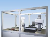 CNC-Messung mit Roboter in der smarten Fabrik