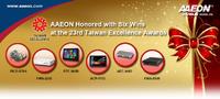 AAEON Honored with Six Wins at the 23rd Taiwan Excellence Awards (M)
