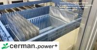 Commercially capable & largely sustainable: cerman.power+ Lithium battery cell