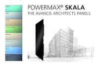 Premiere: AVANCIS präsentiert sein Photovoltaik-Modul SKALA für den Gebäudebereich