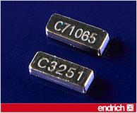 Endrich vertreibt SMD-Uhrenquarz mit low ESR von Citizen Finetech Miyota