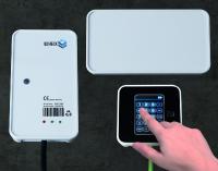 Elegant wall-mounted enclosure for modern control consoles