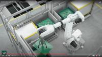 Wickert: Neuer kompakter rüstfreier Multifunktionsgreifer zum Handling mehrlagig gestapelter Bauteile mit Lagentrennung