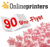 Flyers on 90 g/m² Art Print Paper now Available from Onlineprinters GmbH