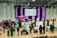 Reges Treiben beim Markt der Willkommenskultur Heilbronn-Franken