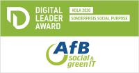 DIGITAL LEADER AWARD 2020 für AfB gGmbH