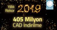 CADENAS, kutlamaları başlatıyor: Rekor senesi 2019'da 405 Milyon 3B CAD model indirmesi gerçekleşti