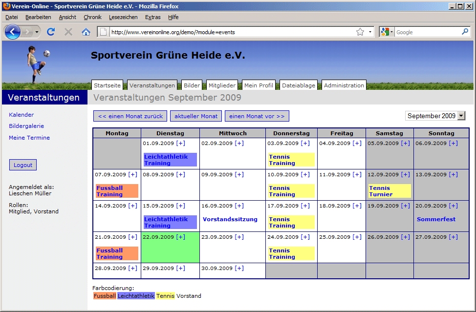 VereinOnline: Ihre Vereinssoftware im Internet, GRITH AG, Story - PresseBox
