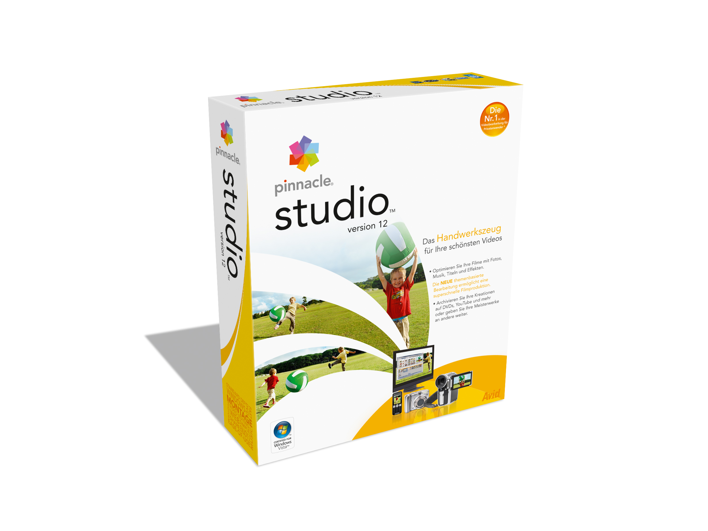 Mit Pinnacle Studio 12 ist jeder ein Videostar, Avid Technology GmbH, c