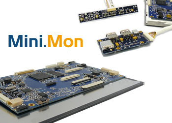 MiniMon USB Monitor Sets for easy integration, Display Solution AG ...