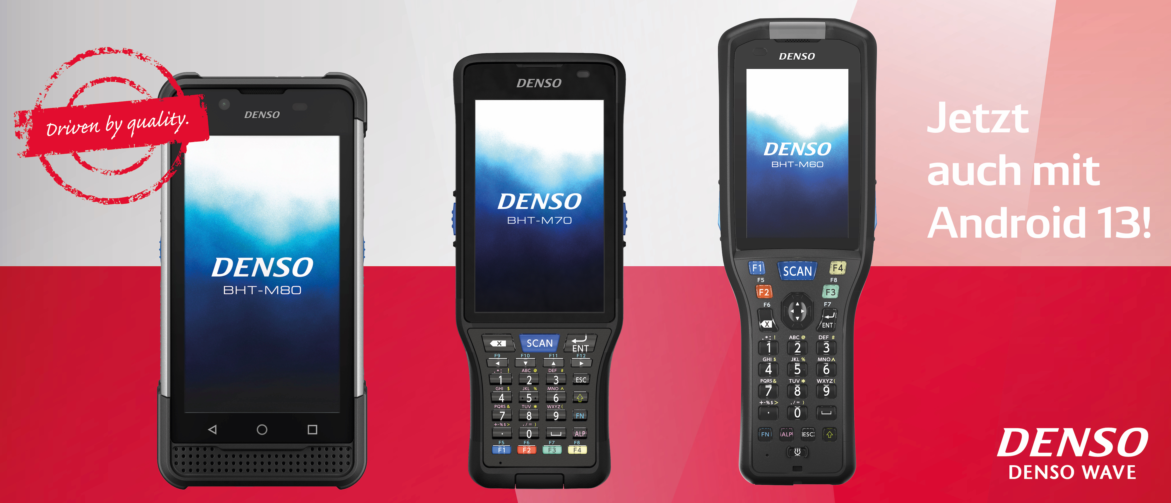 Update auf Tiramisu: Android 13 für Handhelds von DENSO, DENSO WAVE ...