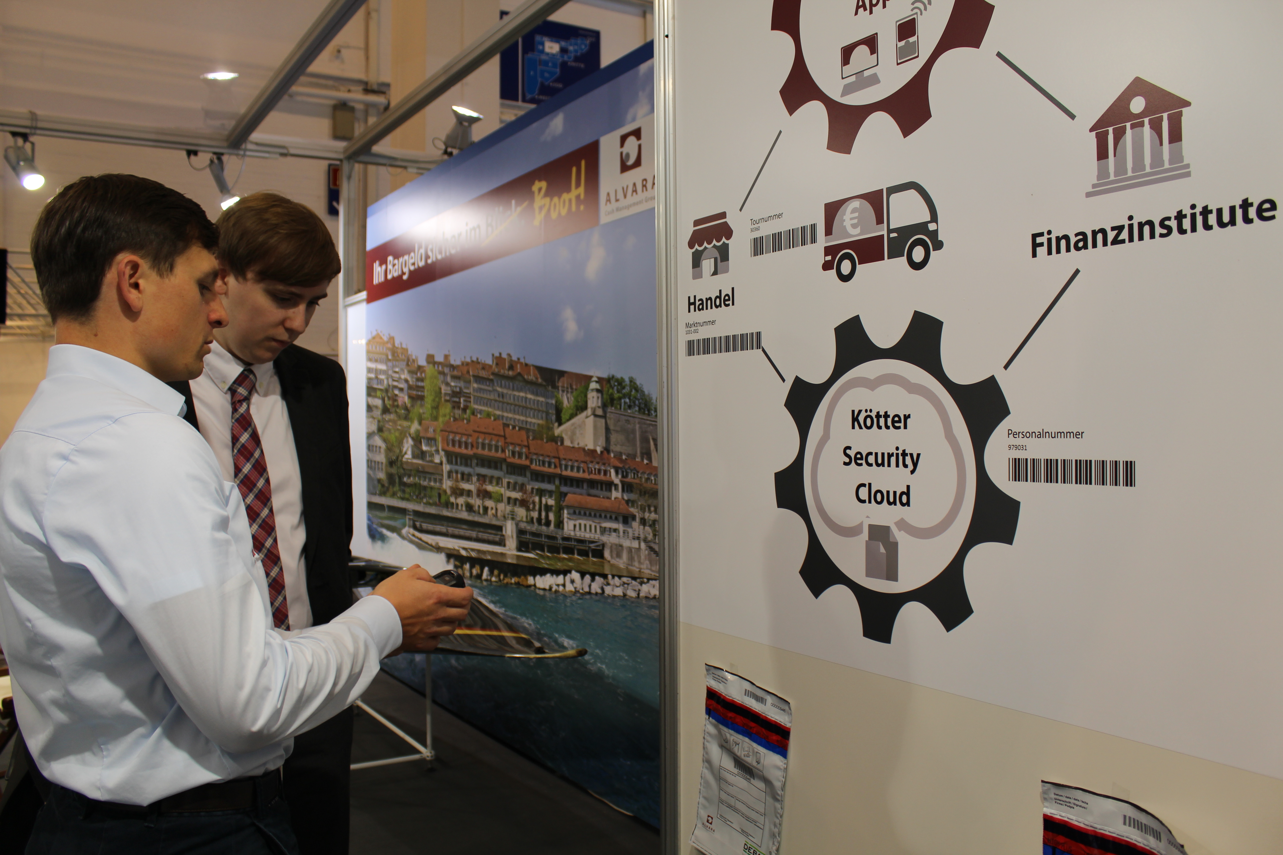 Track Trace System Zieht Besucher An Alvara Cash Management Group Ag Pressemitteilung Pressebox